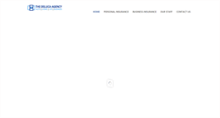 Desktop Screenshot of delucaagency.com